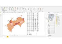 四国地方：PowerBI&ローカルHTML向けH31年行政区域TopoJSON