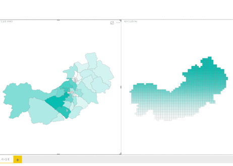 岩手県奥州市：PowerBI向けH27年度国政調査(町丁・字)TopoJSON