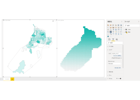 広島市中部：PowerBI向けH27年度国政調査(町丁・字)TopoJSON