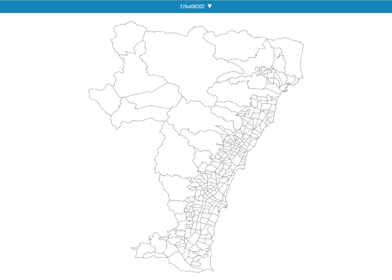 茨城県日立市：PowerBI向けH27年度国政調査(町丁・字)TopoJSON