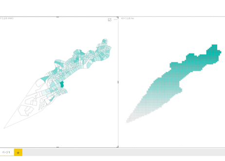 大阪府第5区：PowerBI向けH27年度国政調査(町丁・字)TopoJSON