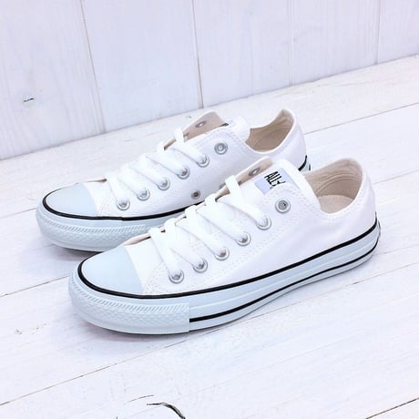 CONVERSE CANVAS ALL STAR COLORS OX ホワイト/ブラック