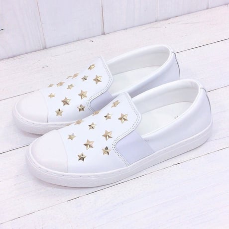 CONVERSE ALL STAR COUPE STARS SLIP ON ホワイト