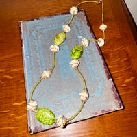 "Green Ivory" ネックレス