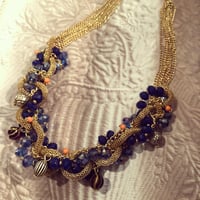 "コバルトエミリア" ネックレス