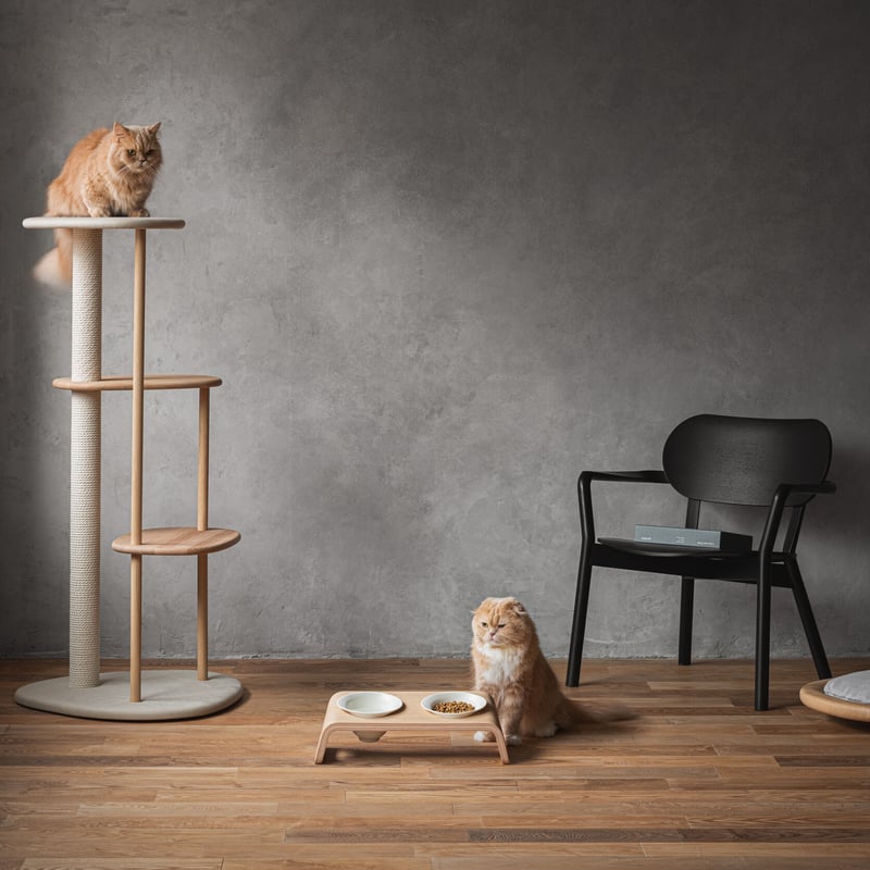 KARIMOKU CAT RESTROOM カリモクキャット シアーホワイト KARIMOKU CAT