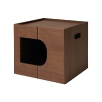 KARIMOKU CAT RESTROOM  ウォールナットナチュラル