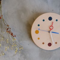 Wall clock【calmare】-M size-/ #Natural