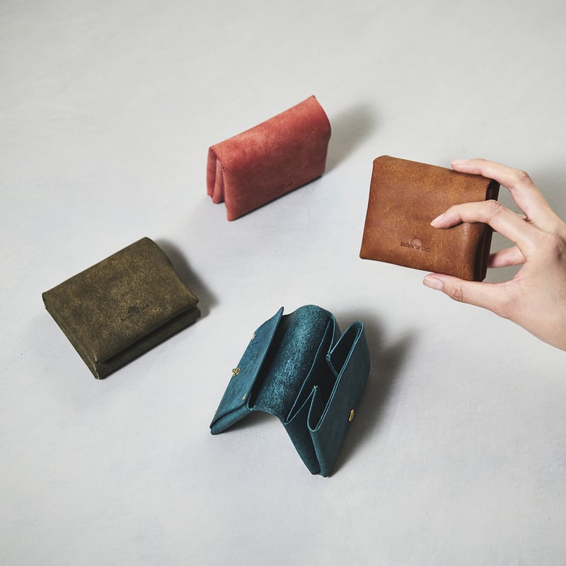 Square Wallet 【 Riposo 】/ #4 colors | Before Dark