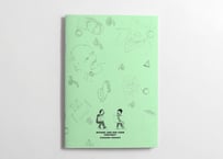 ZINE 猪原秀陽 二人は旅の途中  「似顔絵」