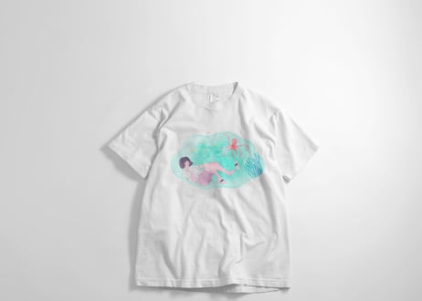 [キャンセル分再販] いとうひでみ Escape Tシャツ  [夏休みまんがTシャツまつり]