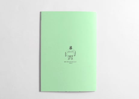 ZINE 猪原秀陽 二人は旅の途中  「似顔絵」