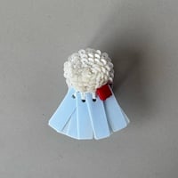 アクアティント*【クリザンテム】帯留