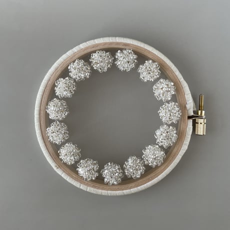 クリアシルバー*【ear cuff 一粒】