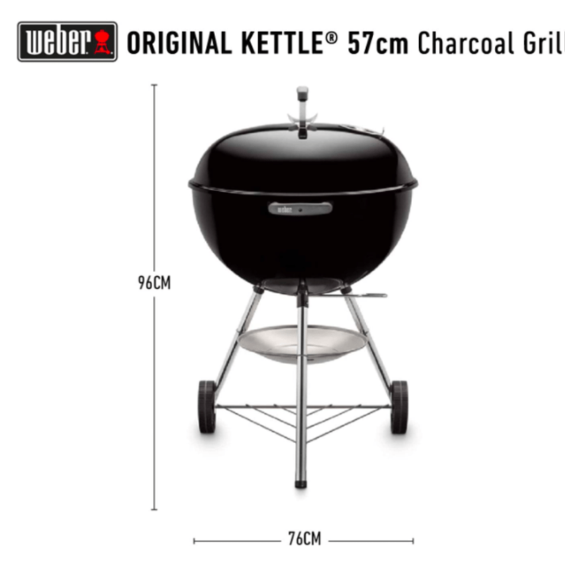 オリジナルケトル チャコールグリル57cm / 温度計付 | 川合精肉店