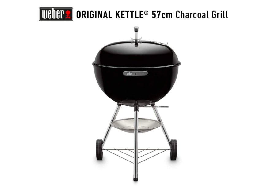 【美品】Weber オリジナルケトルプレミアム チャコールグリル温度計付き Weber オリジナルケトルプレミアム チャコールグリル温度計付き