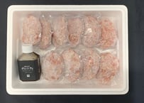 川合精肉店　自家製！和牛入りハンバーグ10個セット&自家製やきにくのタレ