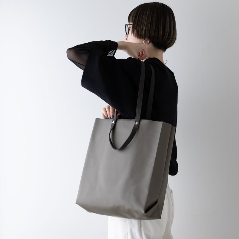 TWIST-SHOPPER Medium #IVORY × LIME | .URUKUST