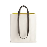 TWIST-SHOPPER Medium #IVORY × LIME