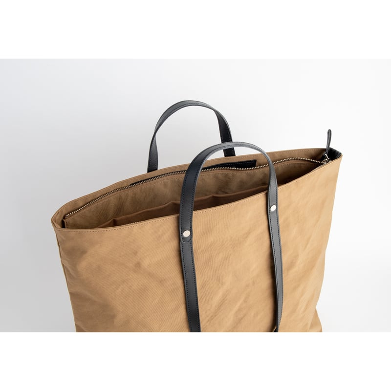 ウルクスト・URUKUST・2wayハンドル・トートバッグ・チャコール・未使用 TWIST-ZIP Small #GRAY | .URUKUST