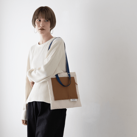 TWISTLOOP-COMPOSITION Small #DARK KHAKIxGRAY