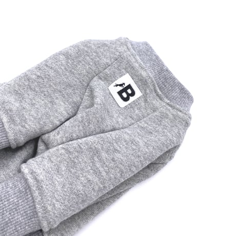 sweat×heart one-piece【gray×black】
