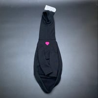 ハート泥棒トレーナー 【ブラック×ピンク】