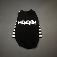 i am 2023 【Black×white×ミニピン】