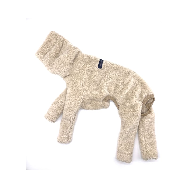 ベアロンパース【ベージュ】 | Belinda-dog