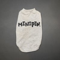 i am 2023 T-shirt 【ライトグレー×ミニピン】
