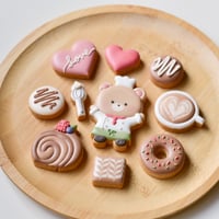 パティシエくまちゃんのカフェスイーツセット【2月10日発送予定】