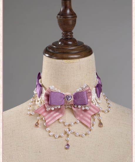 Twin Bears / Antique Gemstone Fragrance ロリィタドレス アクセサリー③ [LO1598]