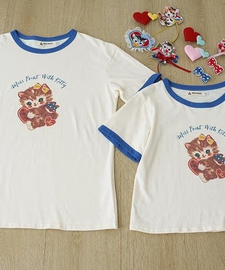 Miss Point / with kitty  Tシャツ・キャミソール [LO805]