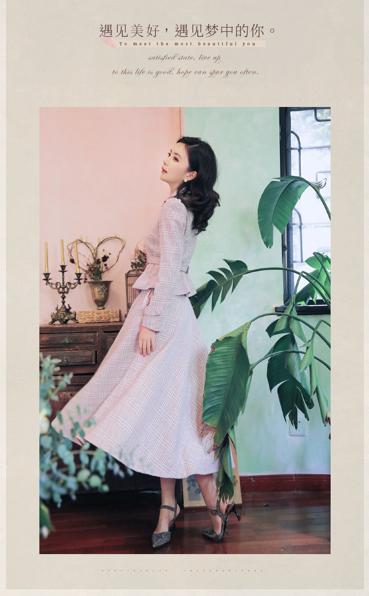 80s ヴィンテージ VALENTINO フランス製 グレンチェック スカート 80s ヴィンテージ VALENTINO フランス製 グレンチェック スカート