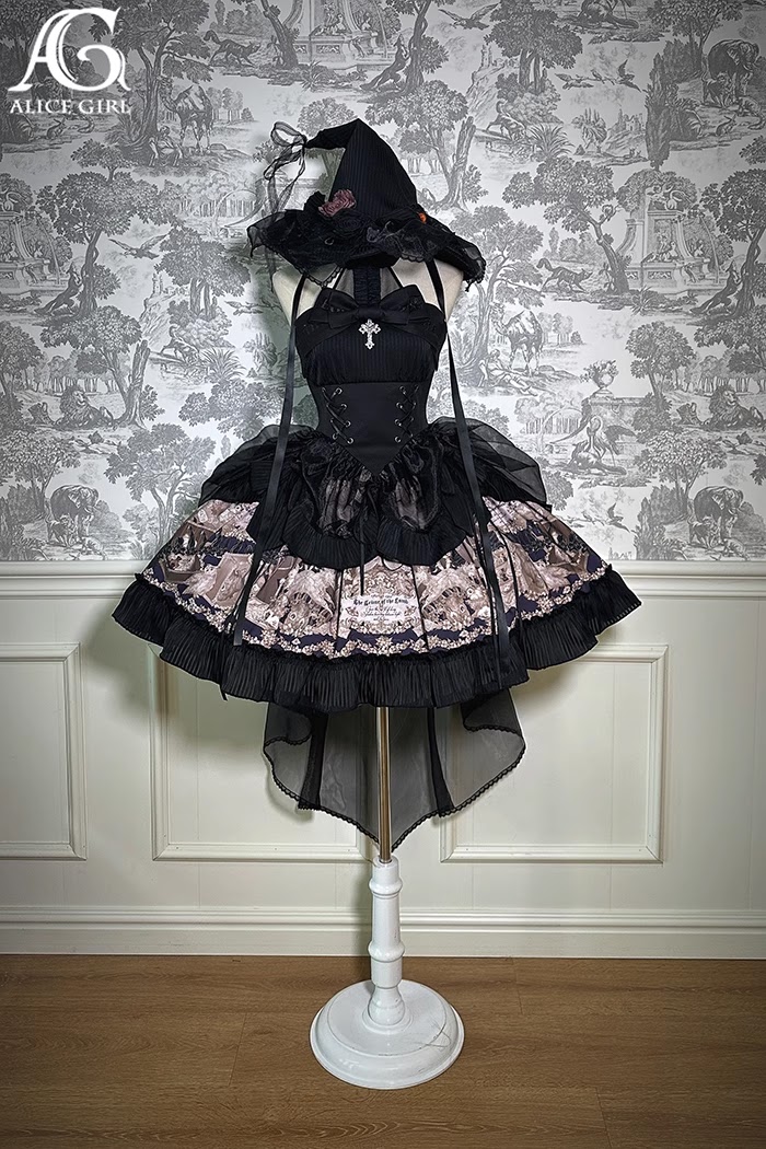 Alice Girl / Mystery Doll ロリィタ ホルターネック ワンピース[ Alice Girl / Mystery Doll ロリィタ ホルターネック ワンピース[