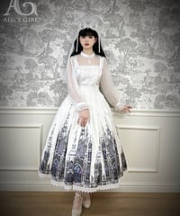 Alice Girl  / 十字教堂  ゴシック ロリィタ 古早版JSK、古早版スカート[LO962]