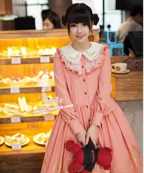 草莓巫女 Alice in Wonderland ロリィタ ワンピース, JSK  [LO799]