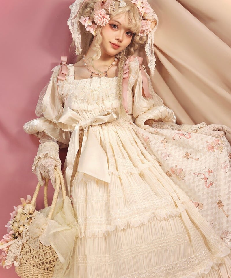 畑の少女」ロリータ ワンピース Lolita ロリィタ-