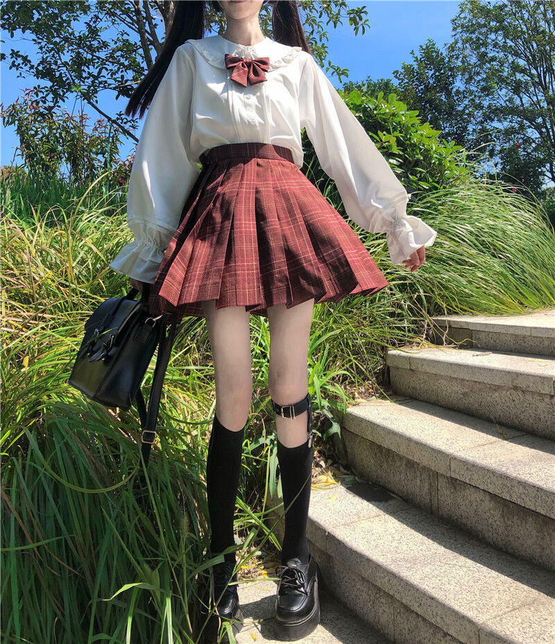 ホワイト フリルドールカラー 長袖キャンディスリーブ ロリィタ