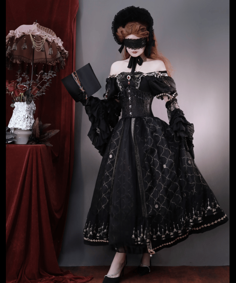 Dolis Night 帝国的東征 エンパイアスタイルドレス OP フルセット L