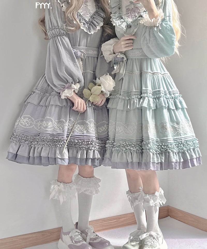 Girl's Never Island ミスドロタ クラシック ロリィタ ワンピース OP[L