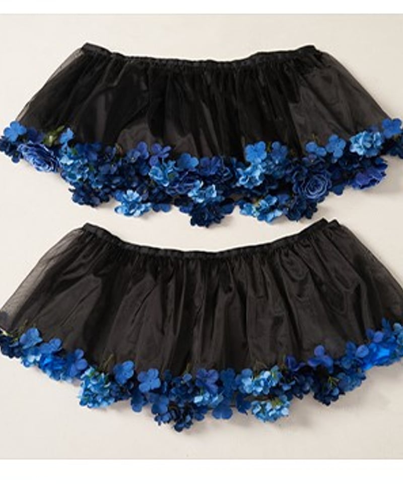 一只冲天兔 / 花パニエ 45cm丈 ④[LO26] | Roses on the Roof