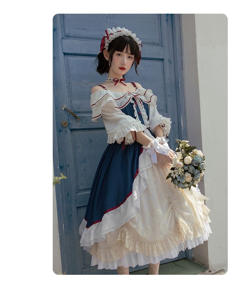 with PUJI 白雪姫OP ロリィタ ドレス[LO497] | Roses on th
