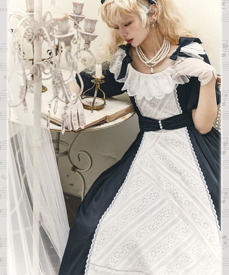 Avenue d'Enfer Song of Innocence クラシック ロリィタドレス ワンピース セット ロング [LO469]