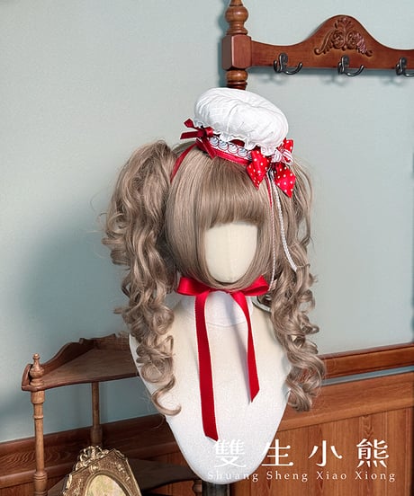Twin Bears /  ひとくちケーキ姫 ロリィタドレス アクセサリー⑪ [LO1478]