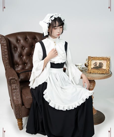 Black Cat Manor ロングメイド服 Ⅷ型 オーダー [OP400]