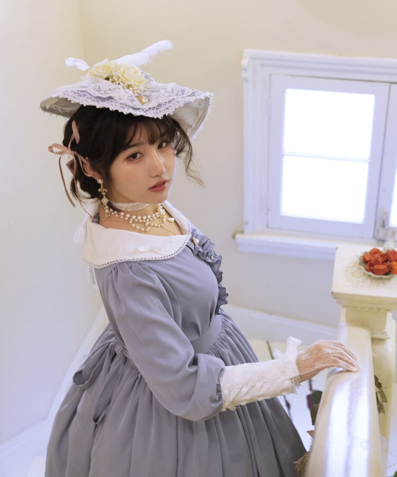 レディローラ ローラダイアリー クラシック ロリィタ 長袖 ワンピース