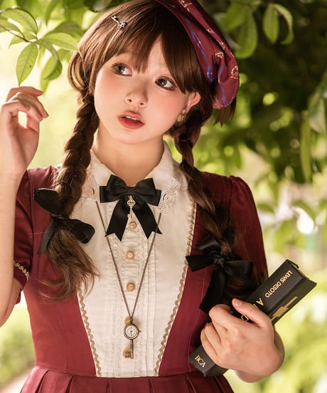 Miss Point アンティークキー ロリィタドレス 半袖ワンピース  [LO756]
