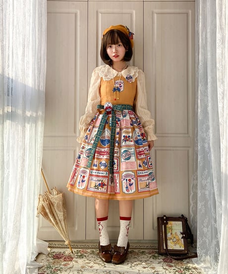 Miss Point / Roseberry アメリカンカジュアル レトロ JSK [LO601]