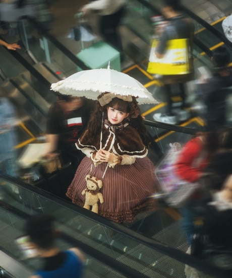 Miss Point / Classical Chocolate JSK [LO1227]